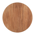 beban side table natural black wood lid surface texture on white background