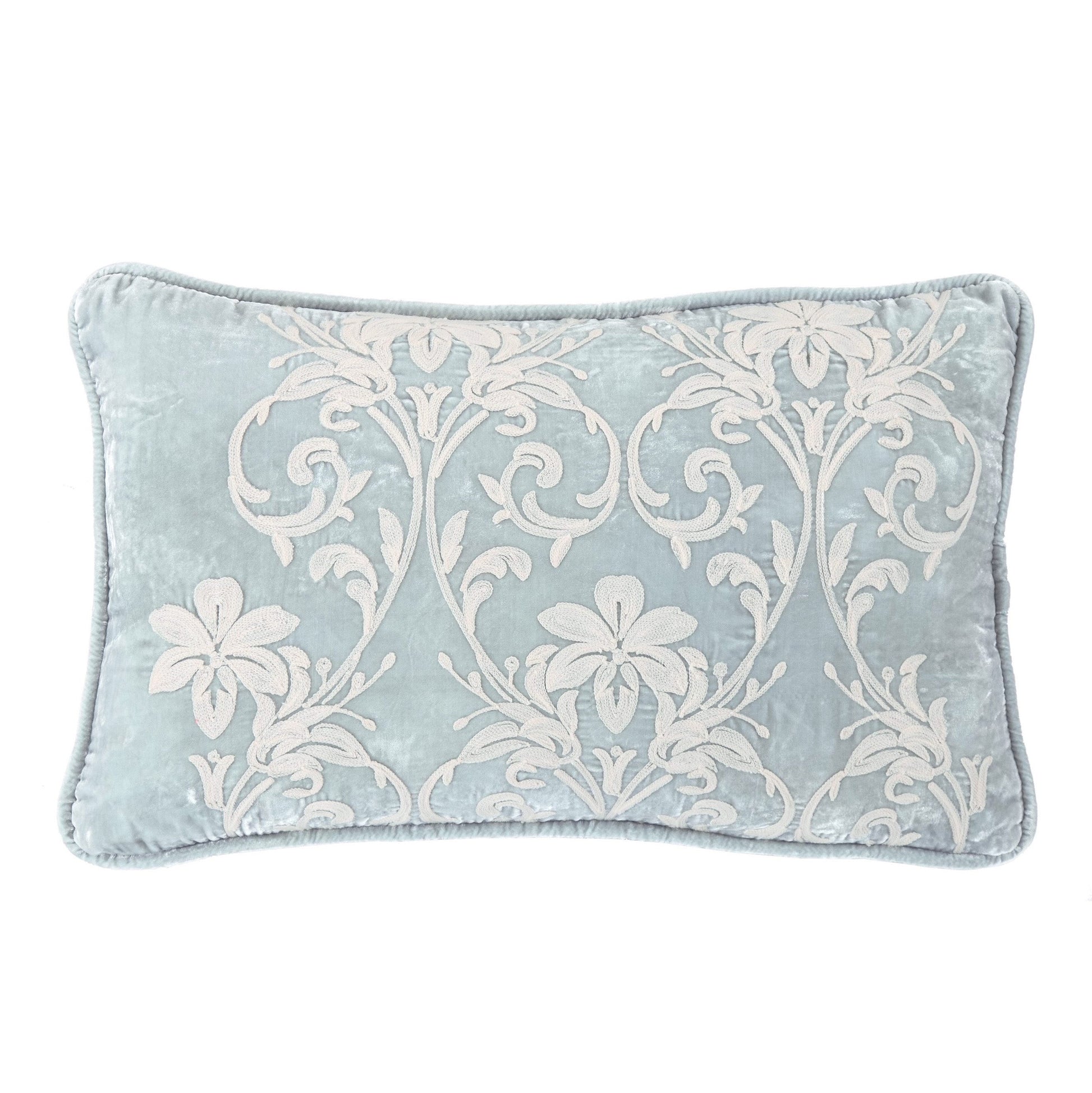 soft gray solid wood decorative pillow styled in a farmhouse chic modern living room