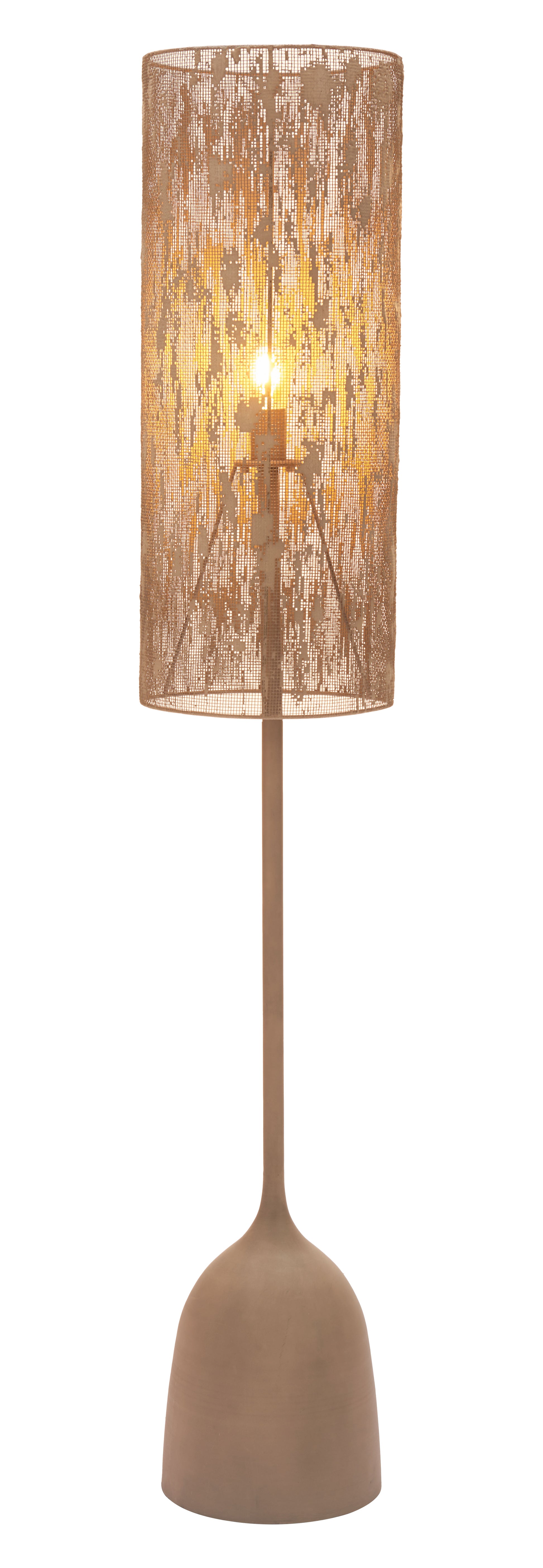 soft gray solid wood lamp styled in a modern modern living room