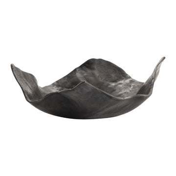 Vaughn Medium Charger contemporary wall art displayed in a stylish entryway setting