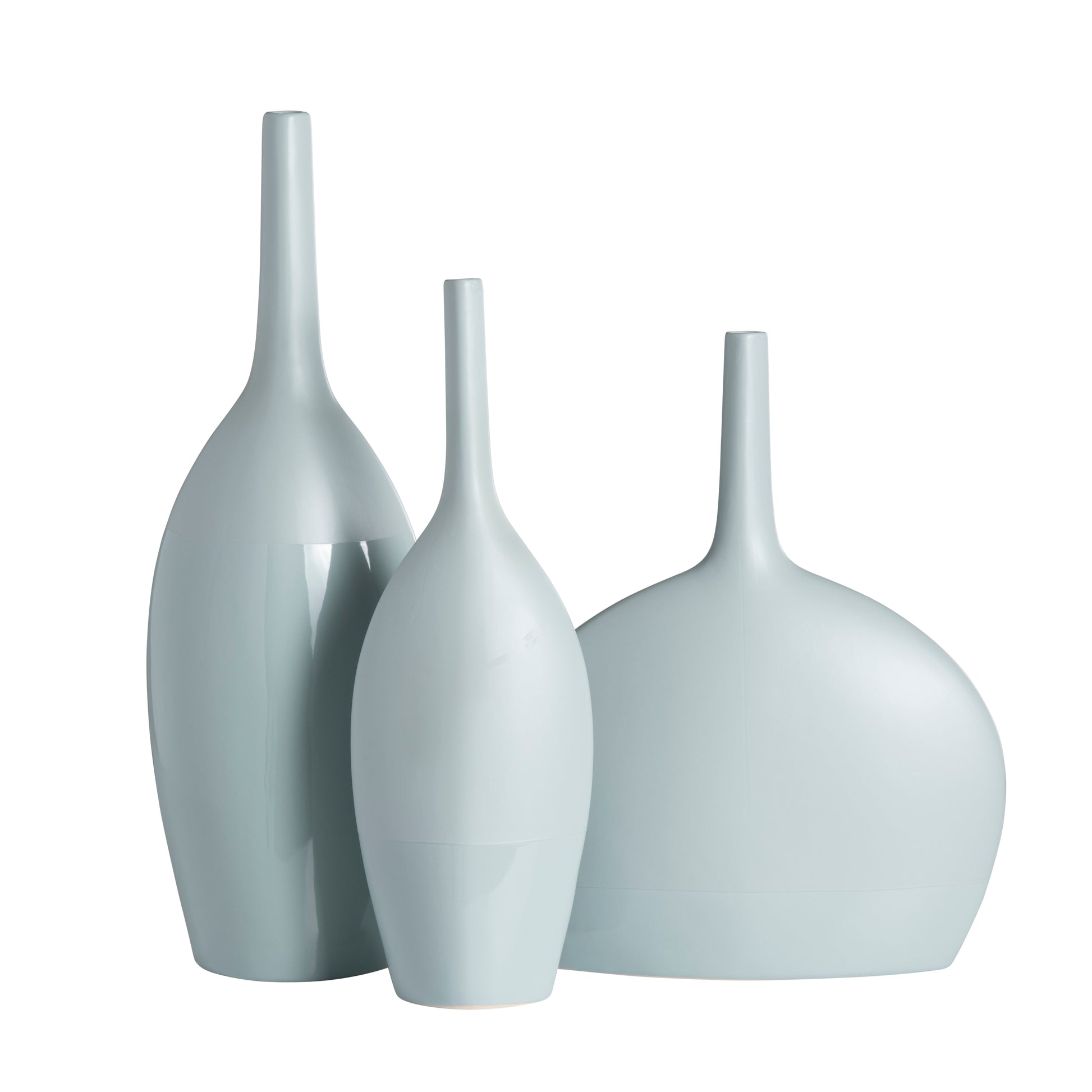 Powder Springs Vases contemporary wall art displayed in a sophisticated lounge setting