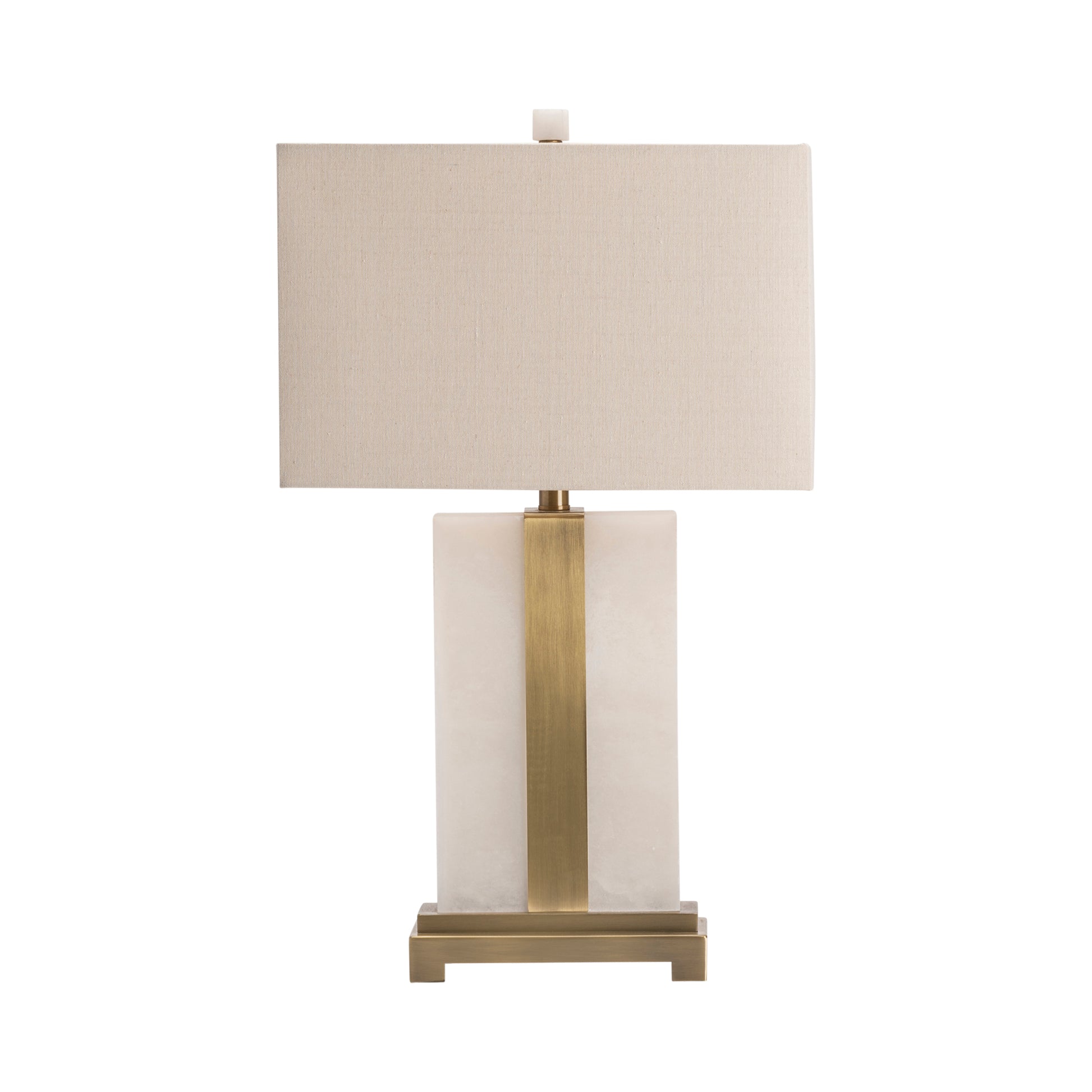 cream woven table lamp in a elegant modern bedroom setting