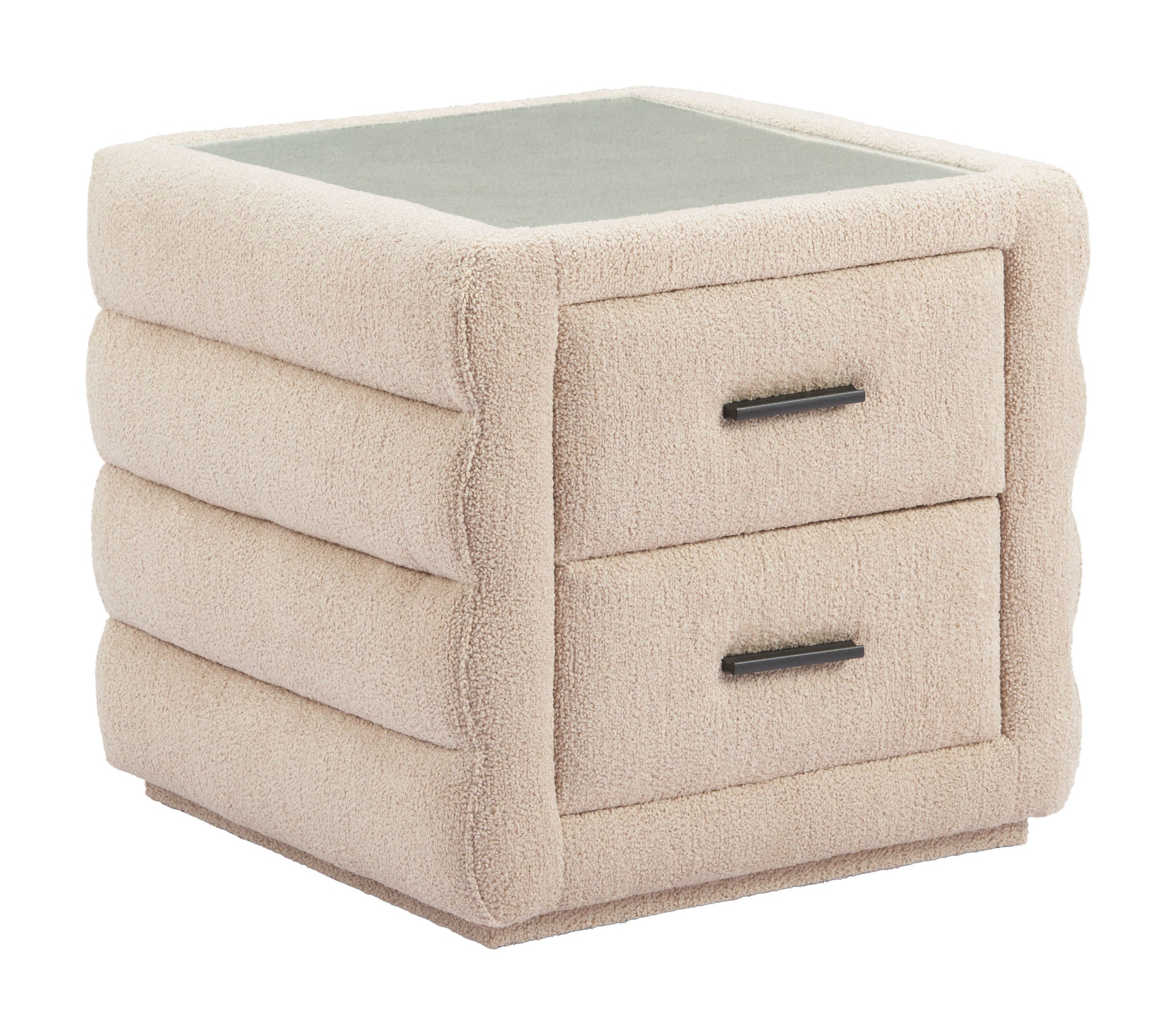 ivory solid wood home dŽcor accent styled in a modern modern living room