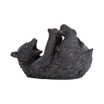 Bear Wine Caddy contemporary wall art displayed in a minimalist interior setting