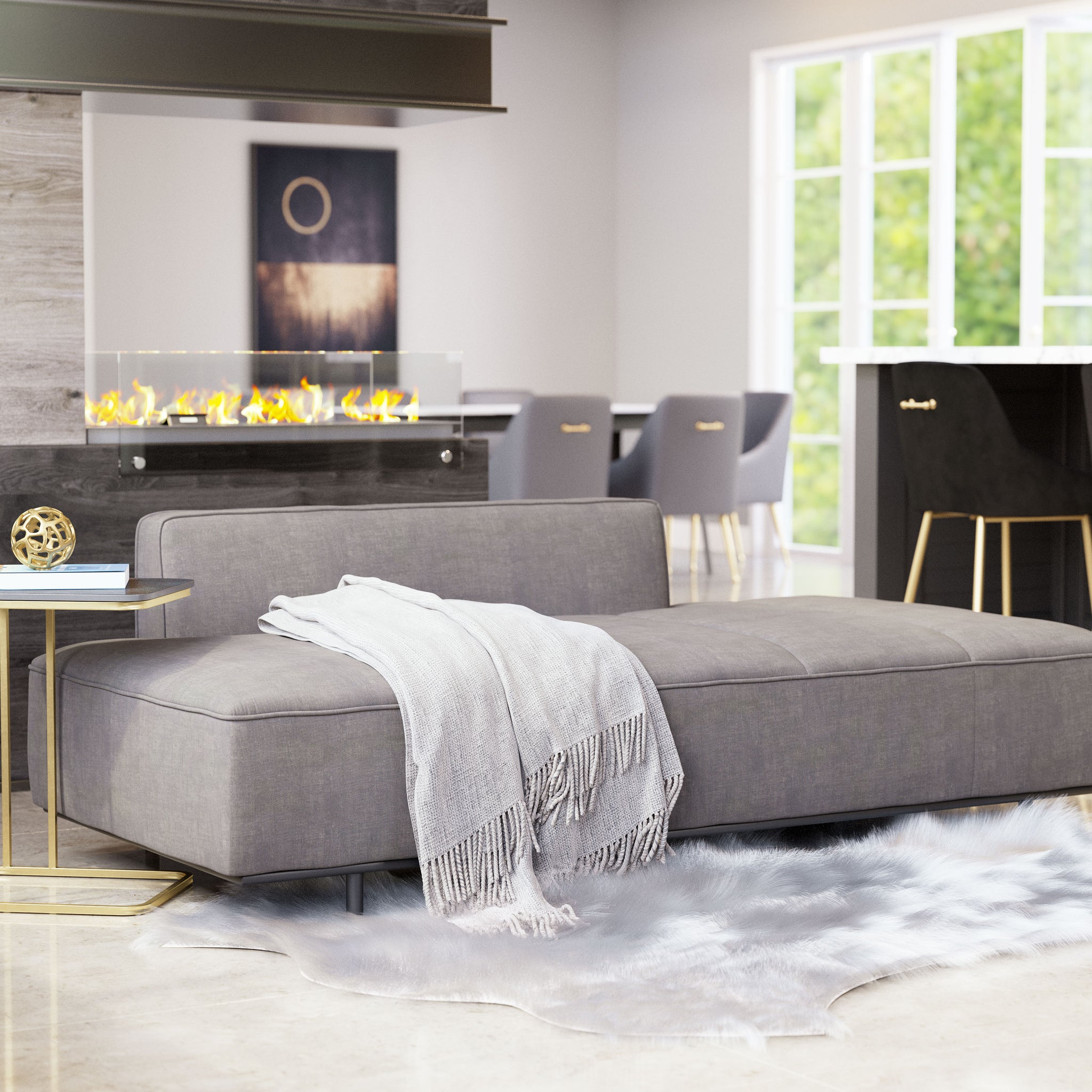 Confection Sofa Gray