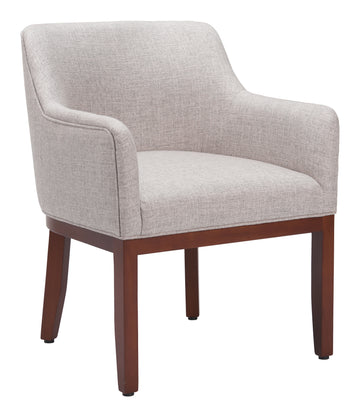 charcoal brushed metal accent chair styled in a contemporary minimalist entryway