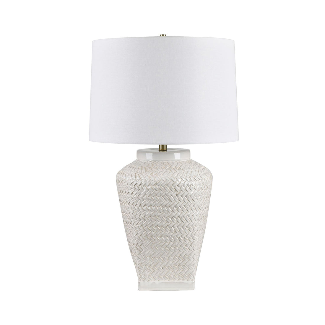 charcoal textured table lamp in a refined master bedroom setting