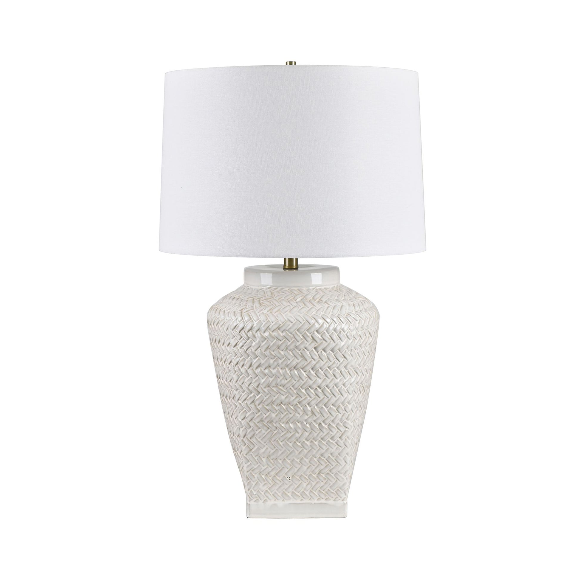 charcoal textured table lamp in a refined master bedroom setting