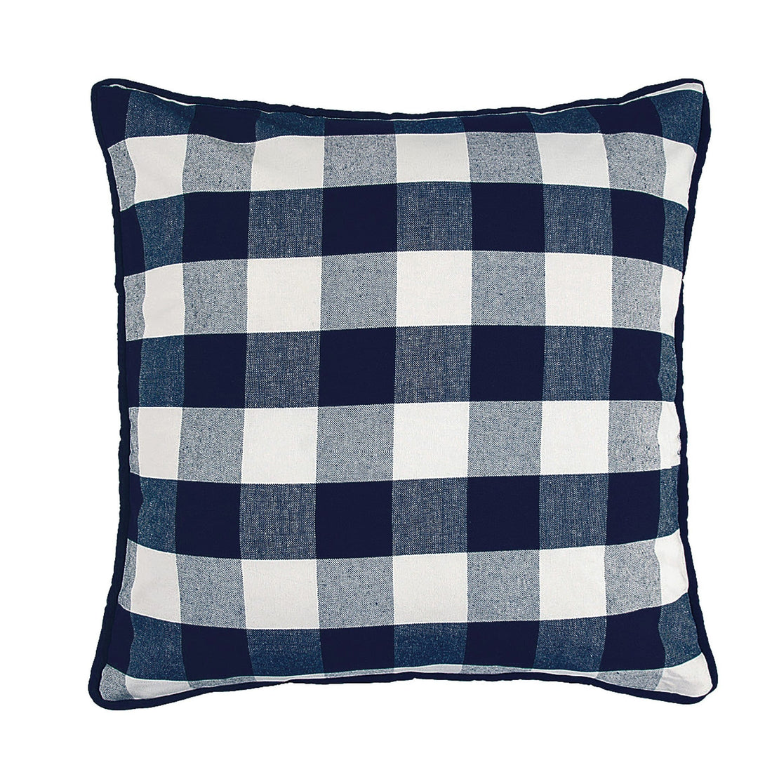 charcoal brushed metal pillow sham styled in a contemporary minimalist entryway