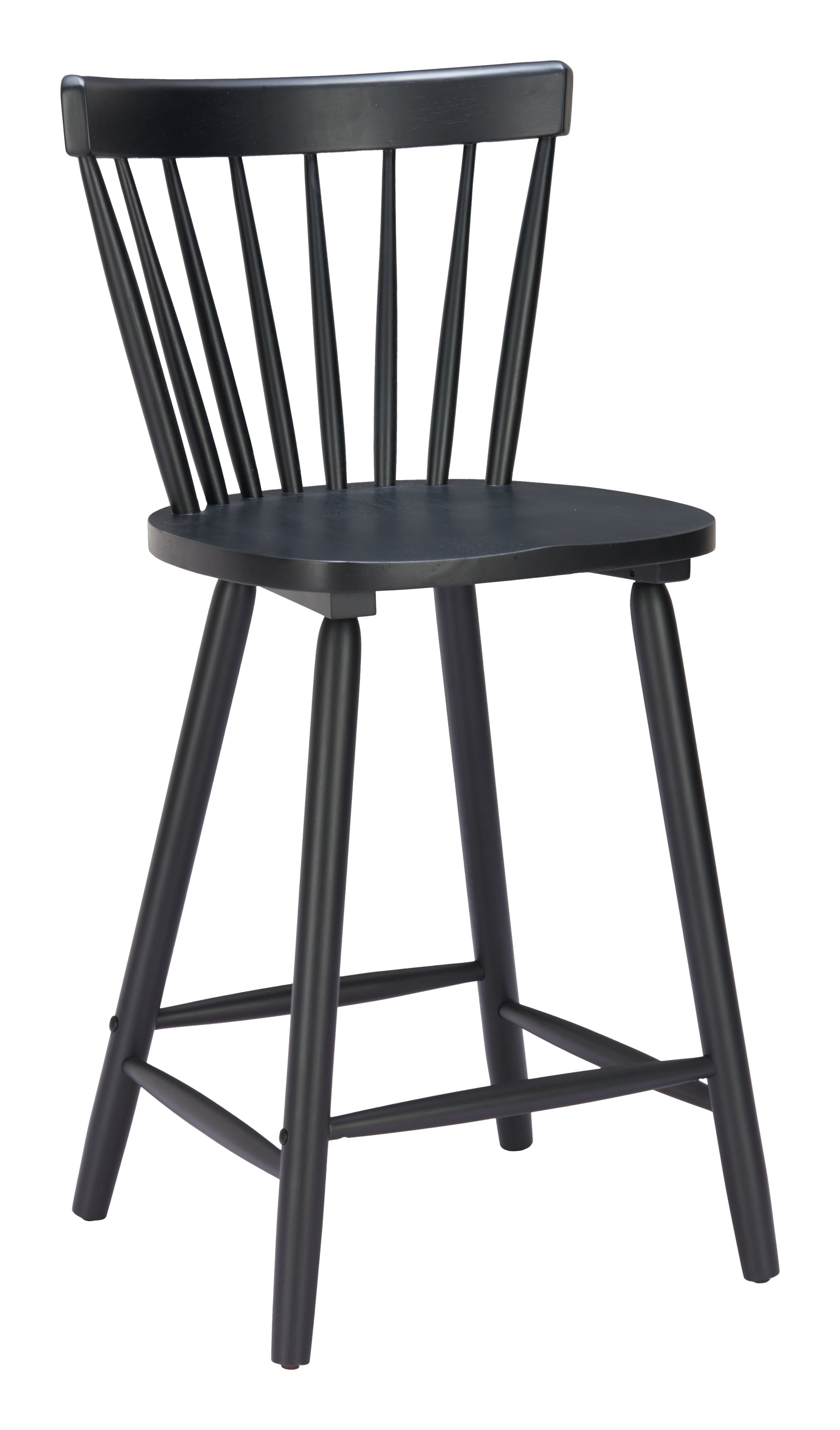 warm-toned brushed metal stool styled in a contemporary minimalist entryway