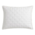 natural fabric pillow sham in a refined living room setting