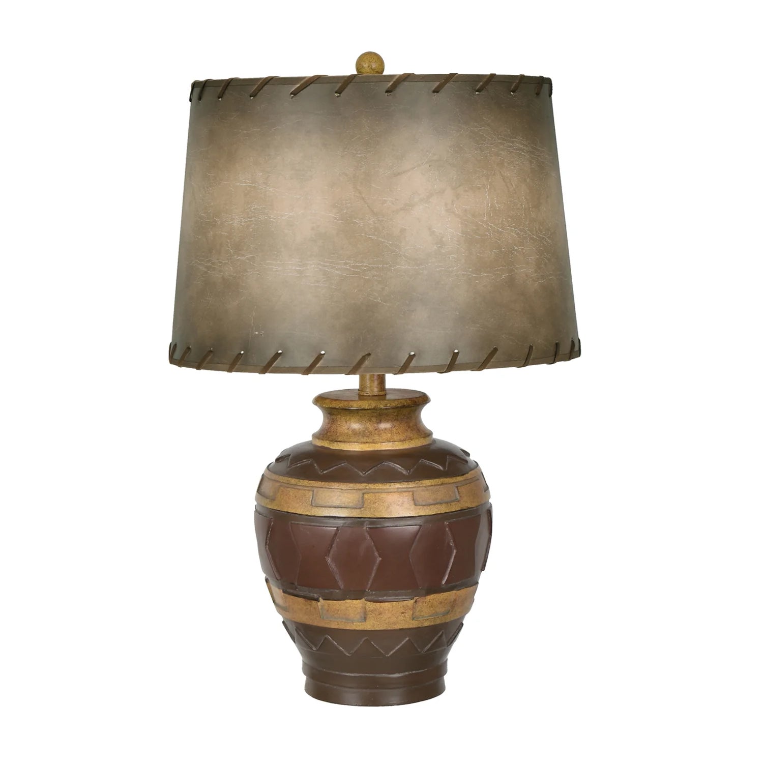 natural velvet table lamp in a farmhouse contemporary bedroom setting