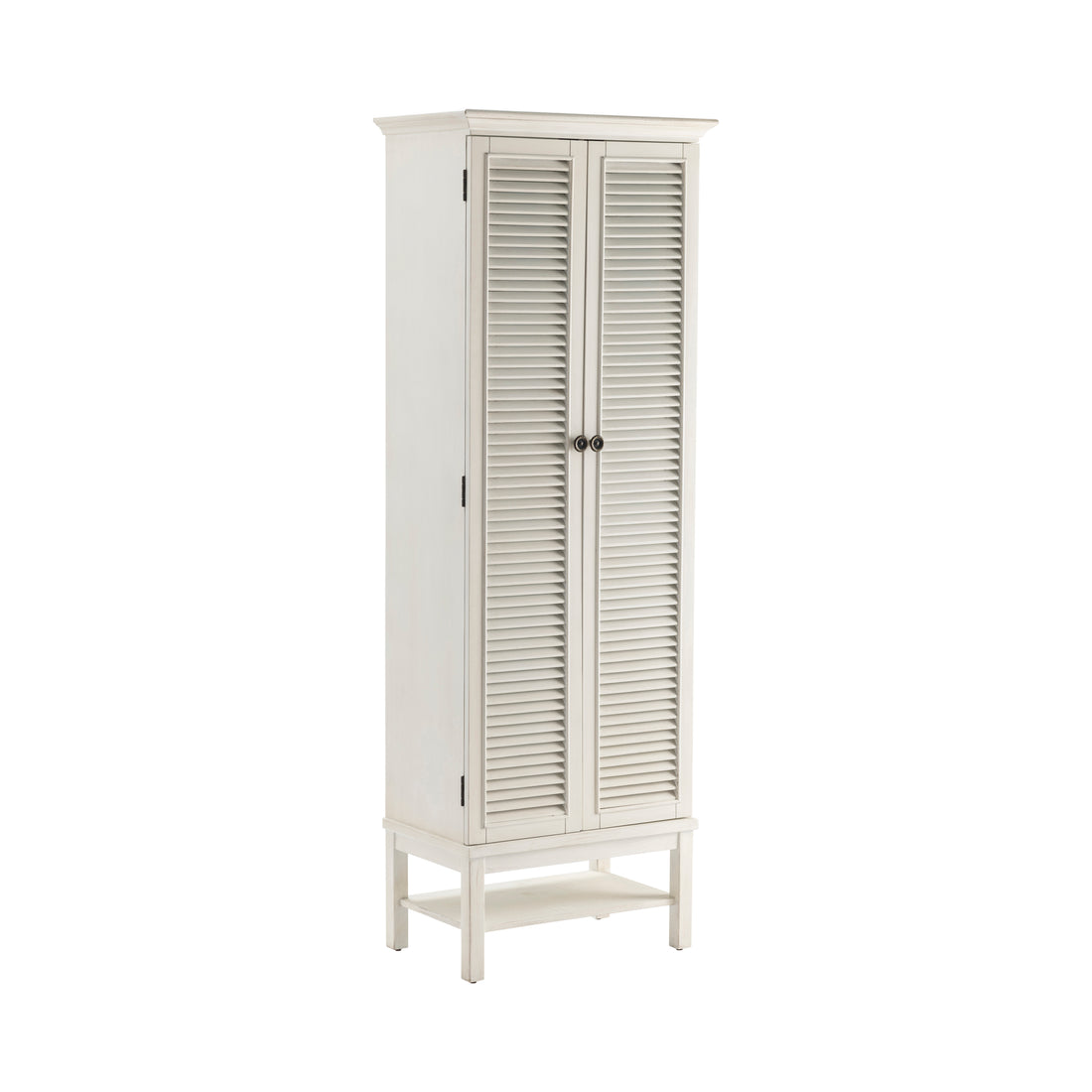 cream woven storage cabinet in a farmhouse contemporary bedroom setting