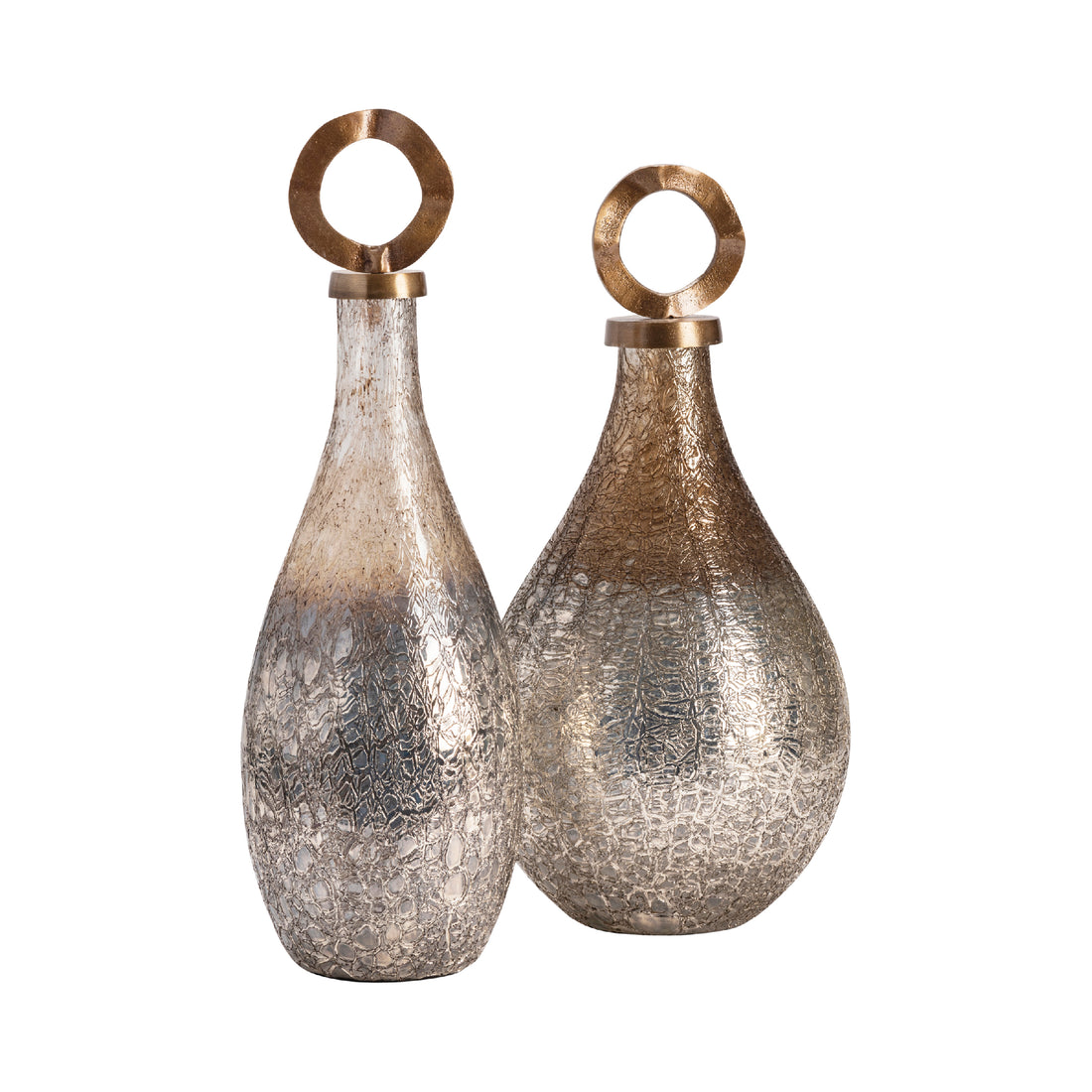 Annalisa Covered Vases contemporary wall art displayed in a stylish entryway setting