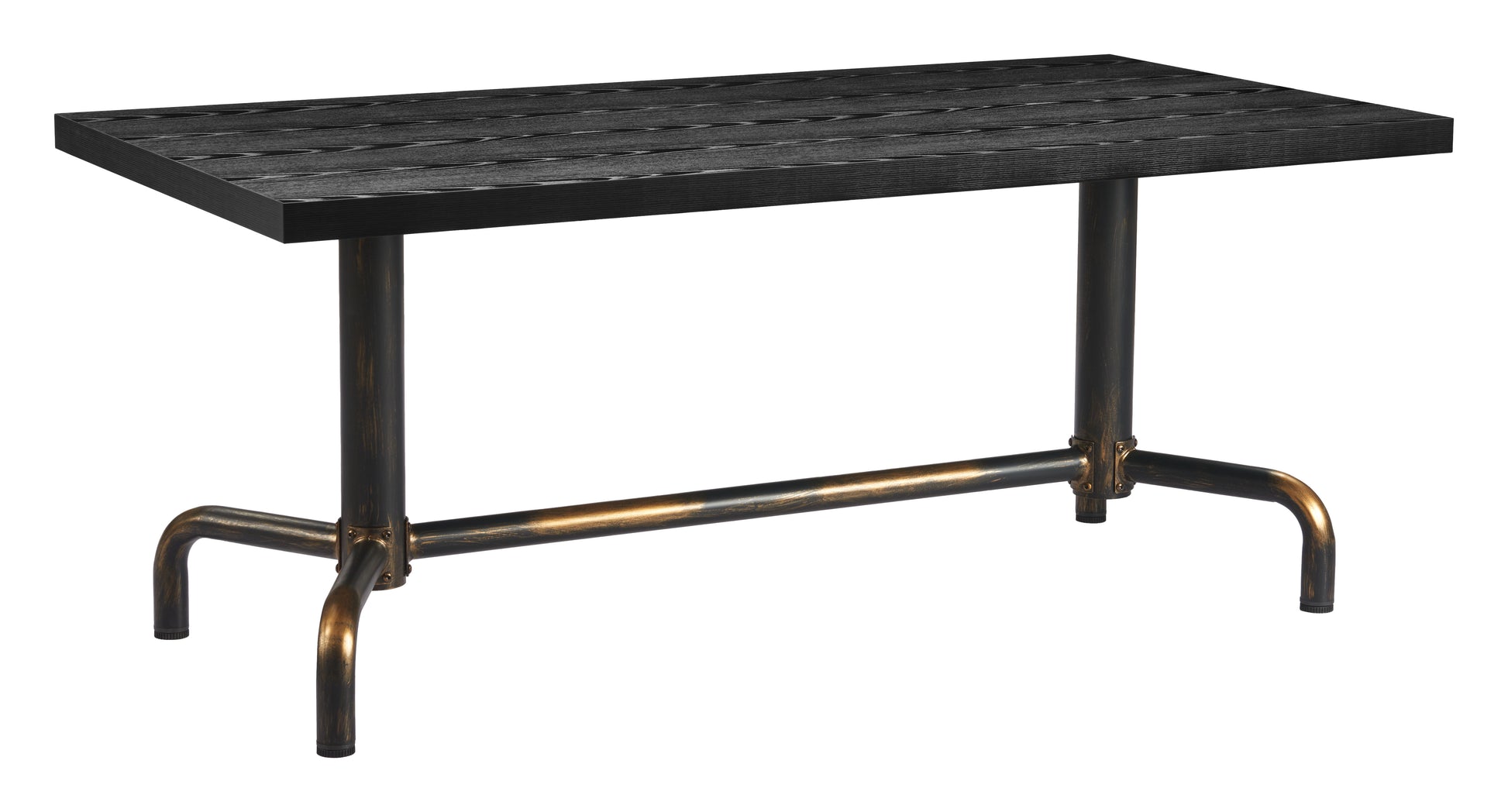 oak marble dining table styled in a Scandinavian serene master suite