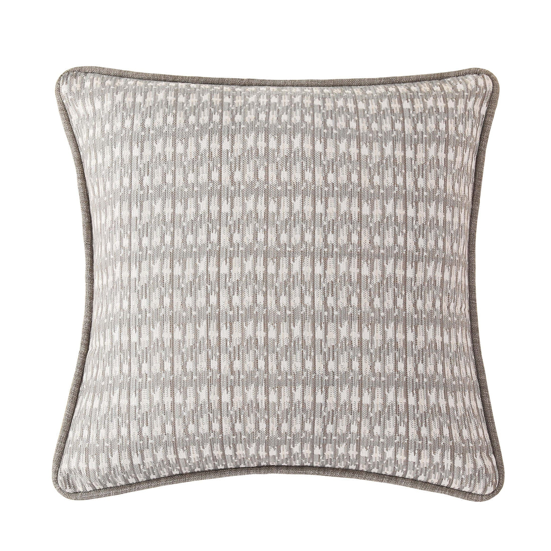 oak marble pillow sham styled in a transitional serene master suite