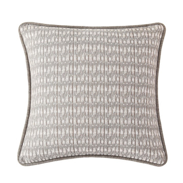 oak marble pillow sham styled in a transitional serene master suite