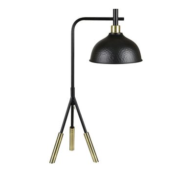 warm-toned soft table lamp in a refined master bedroom setting