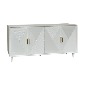 gray canvas home décor piece in a refined master bedroom setting