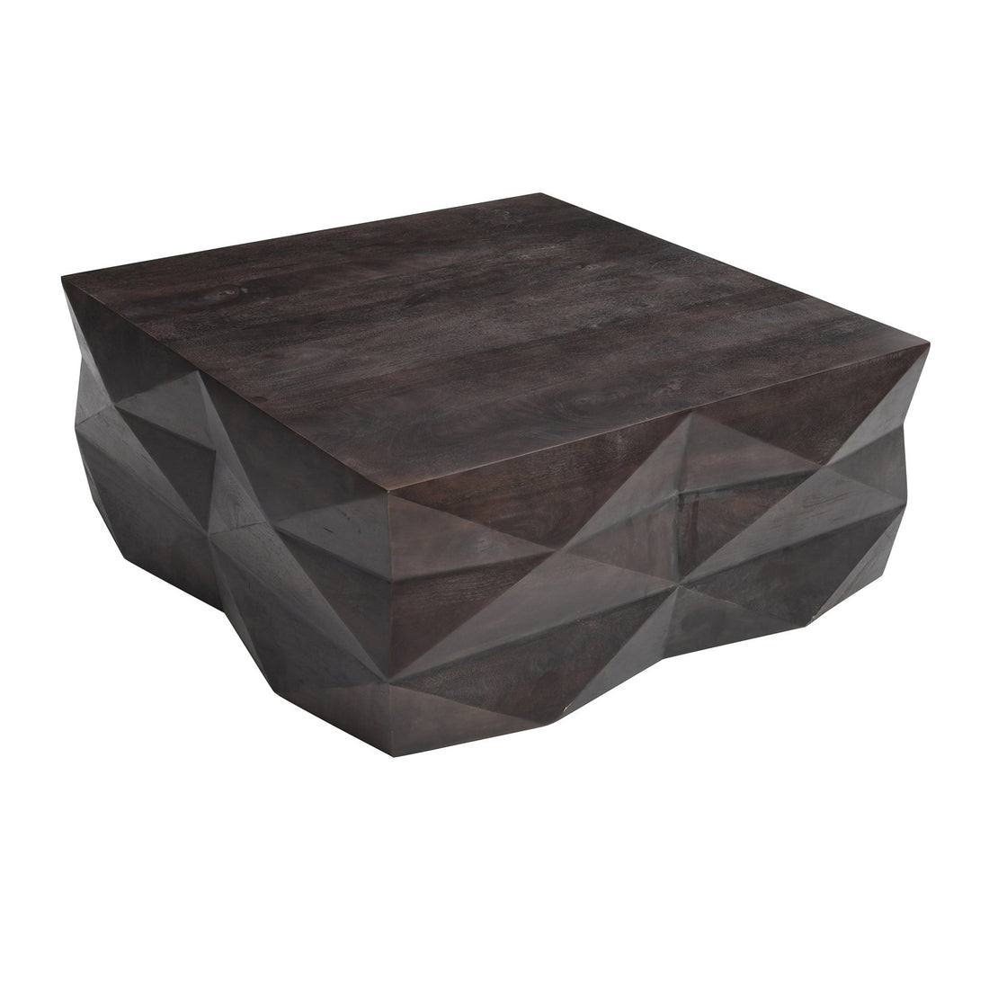 beige plush accent table in a refined master bedroom setting