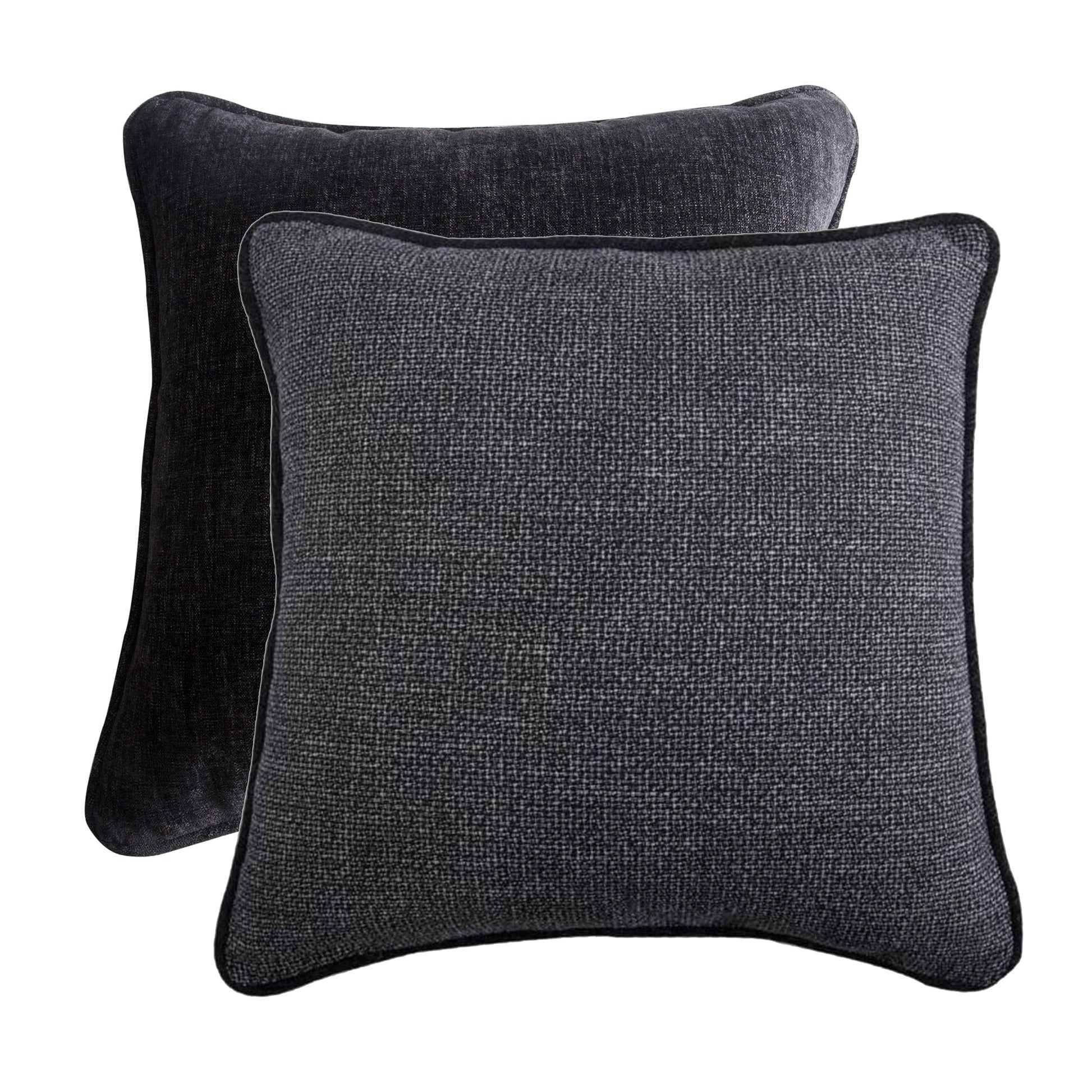 earth-toned marble pillow sham styled in a transitional serene master suite