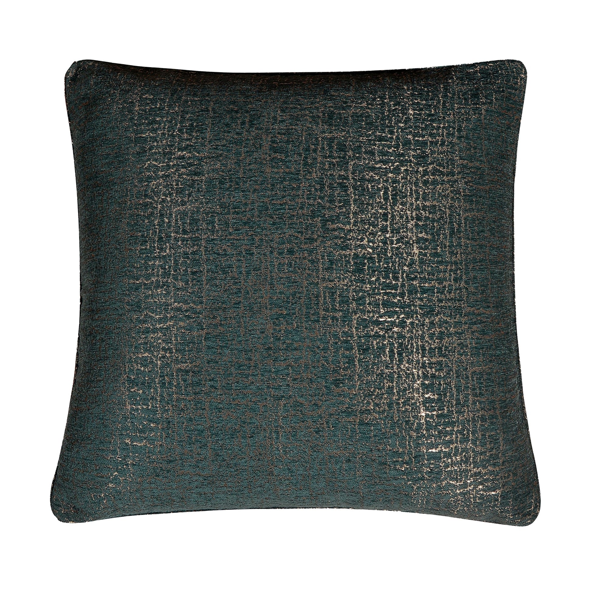 neutral linen pillow sham styled in a coastal elegant dining room