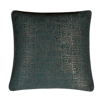 neutral linen pillow sham styled in a coastal elegant dining room