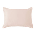 Beige pillow on a white background