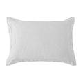 White pillow on a white background