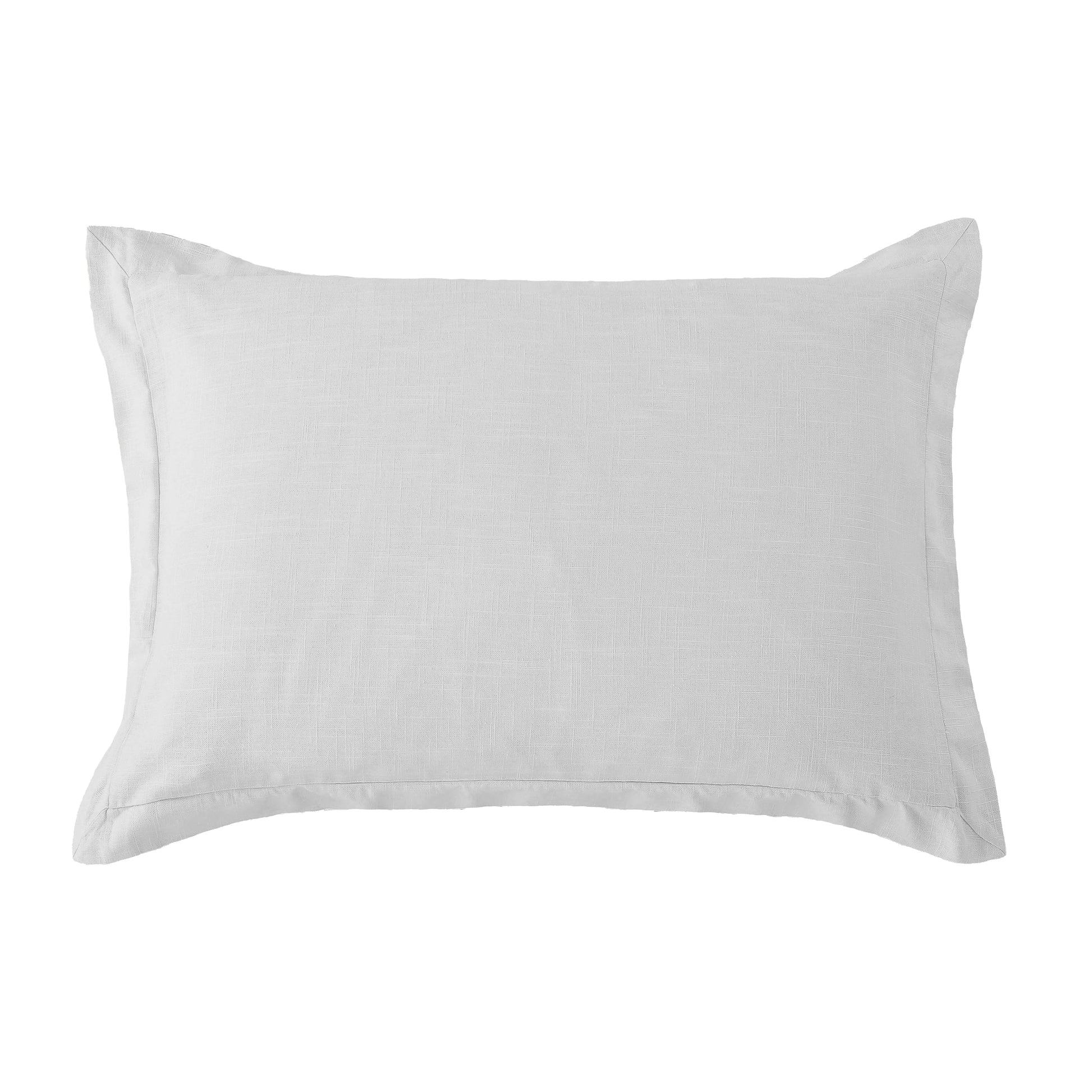 White pillow on a white background