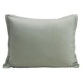 Gray pillow on a white background