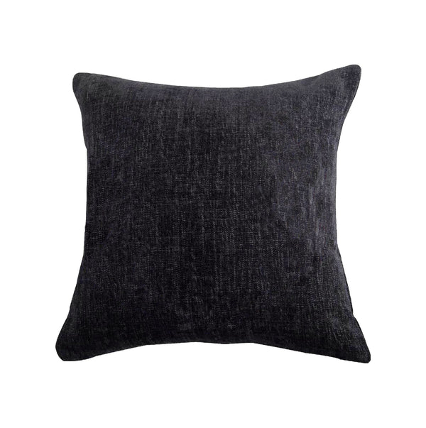 rustic brown marble decorative pillow styled in a Scandinavian serene master suite