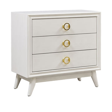 3 Drawer Accent Chest styled for a transitional entryway space.