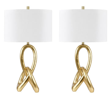 natural velvet table lamp in a classic entryway setting
