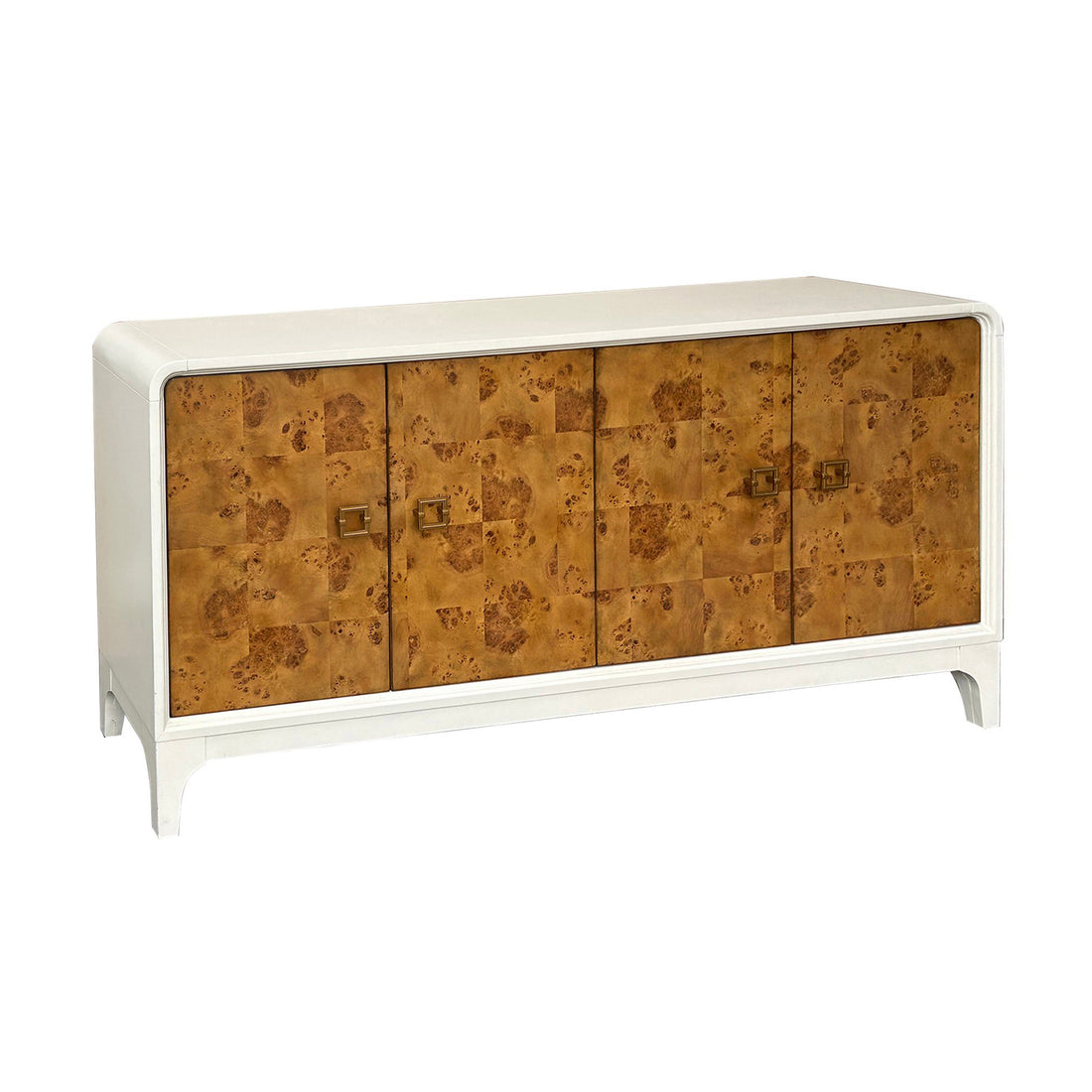 beige plush home décor piece in a modern bedroom setting