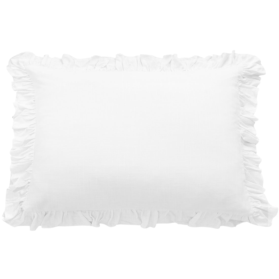soft gray solid wood decorative pillow styled in a farmhouse chic modern living room