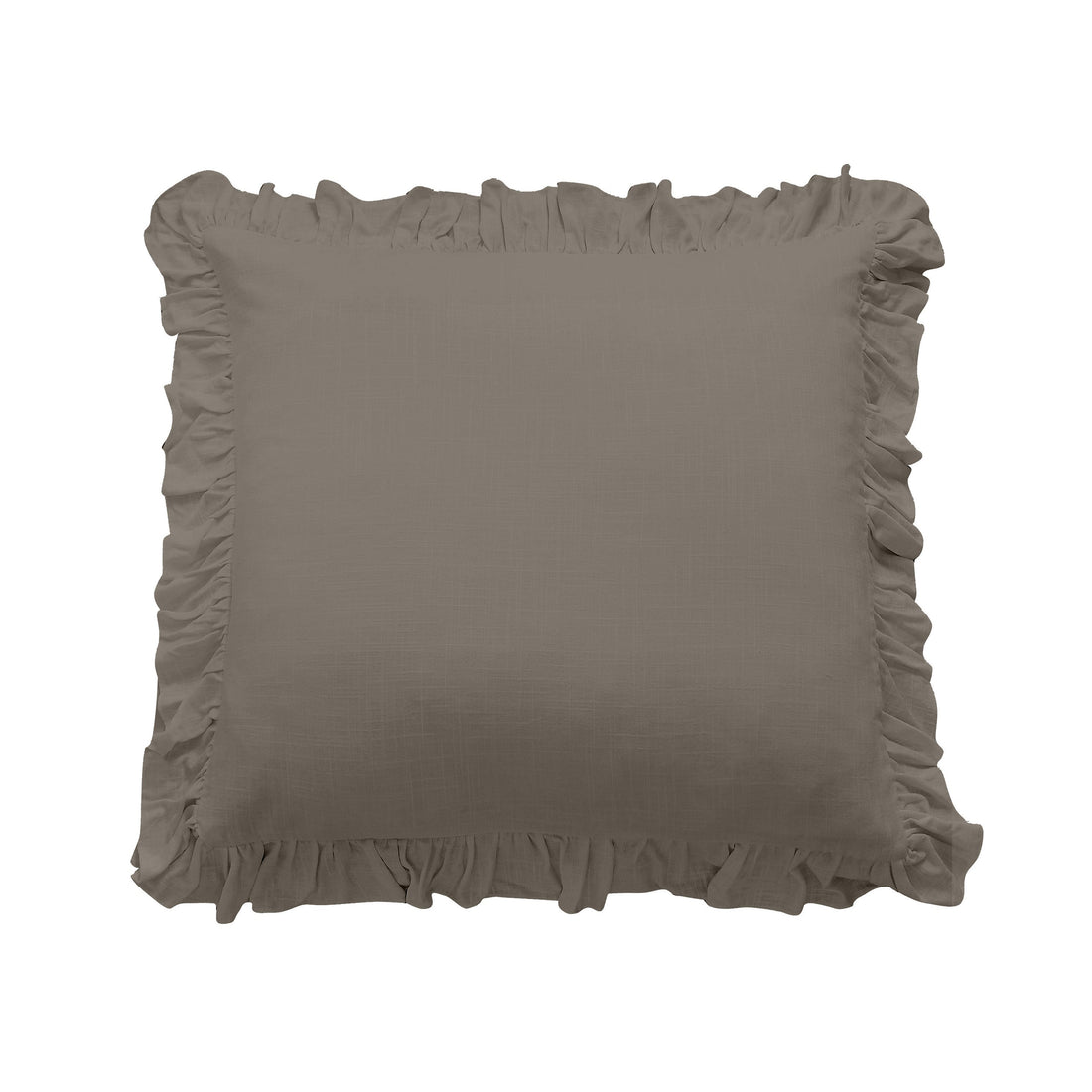 natural wood solid wood pillow sham styled in a modern modern living room
