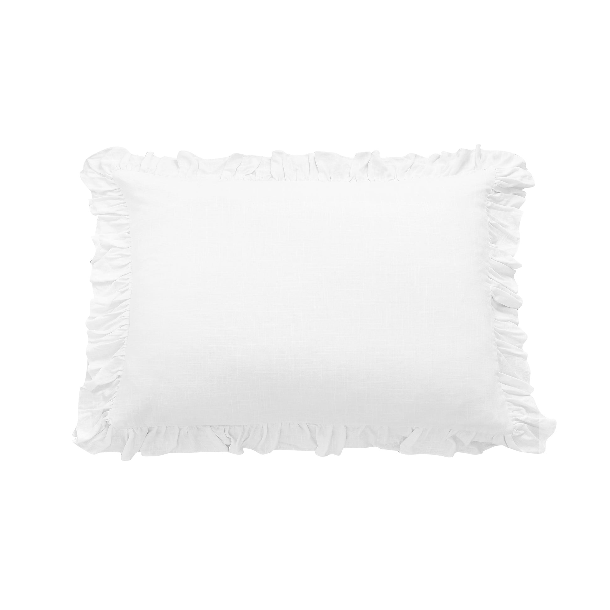 rustic brown marble decorative pillow styled in a transitional serene master suite