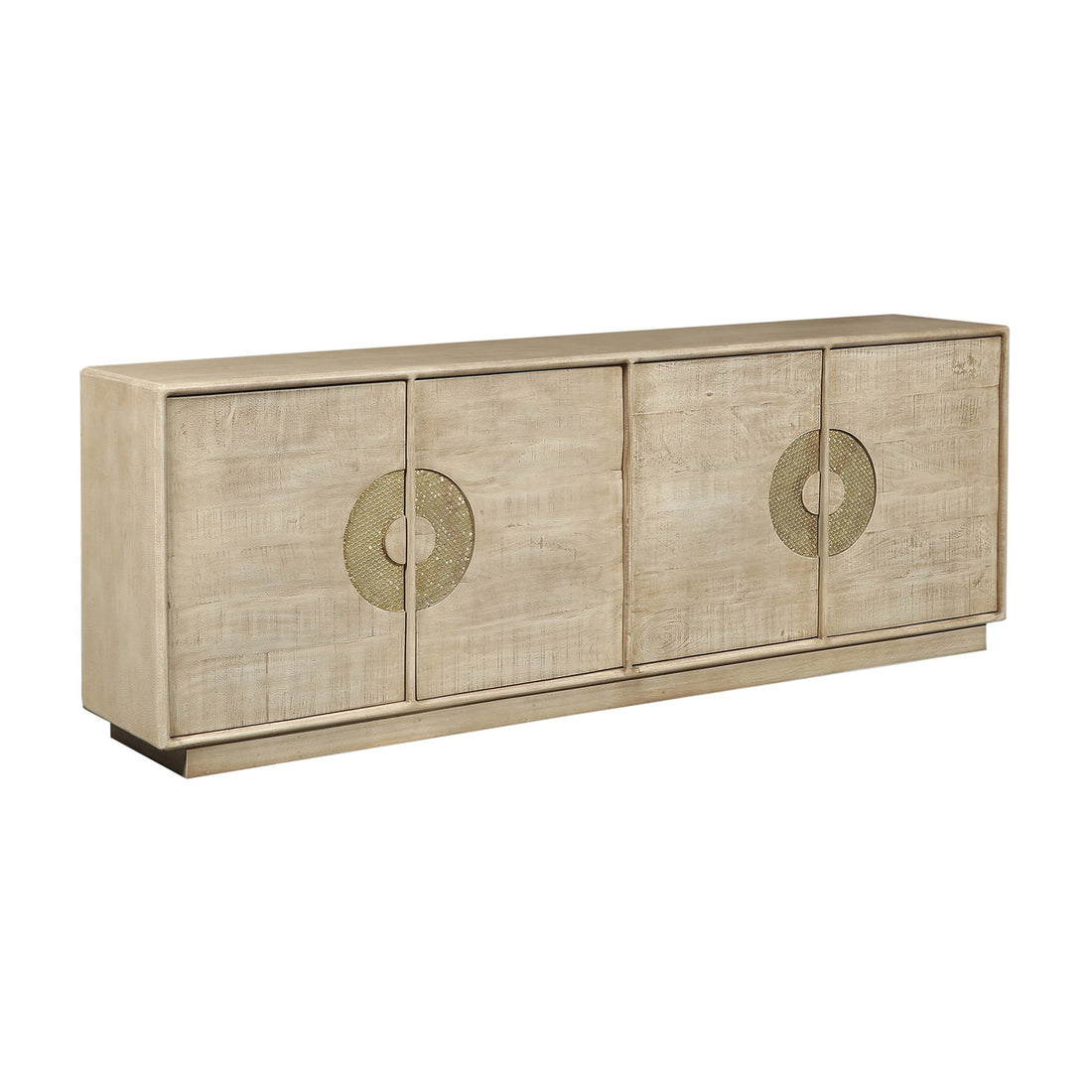 natural velvet home décor piece in a minimalist dining room setting
