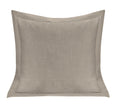Beige pillow on a white background