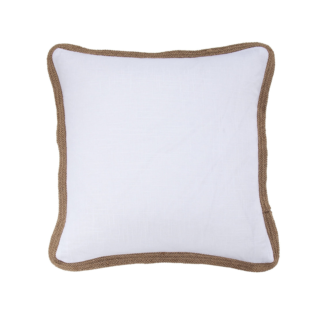 earth-toned marble decorative pillow styled in a transitional serene master suite