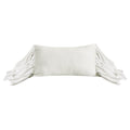 rustic brown marble decorative pillow styled in a Scandinavian serene master suite
