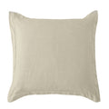 Beige pillow on a white background
