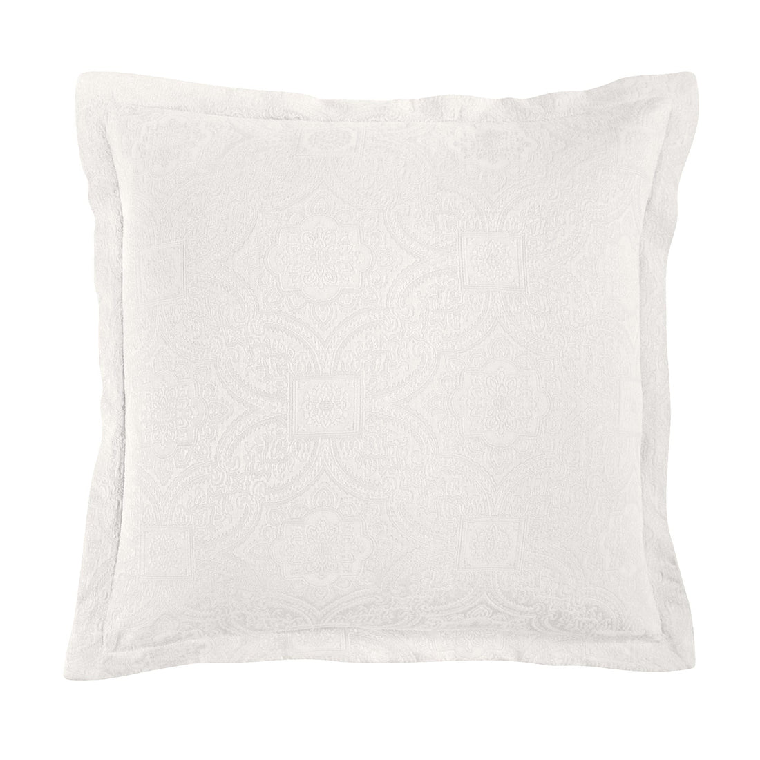 earth-toned marble pillow sham styled in a Scandinavian serene master suite