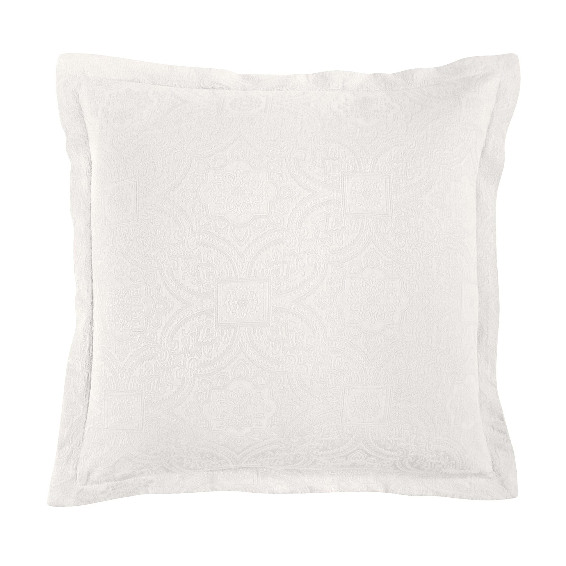 earth-toned marble pillow sham styled in a Scandinavian serene master suite