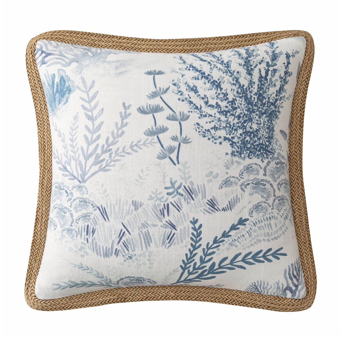 warm-toned plush decorative pillow in a modern bedroom setting