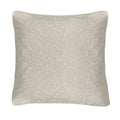 Textured square pillow on a white background