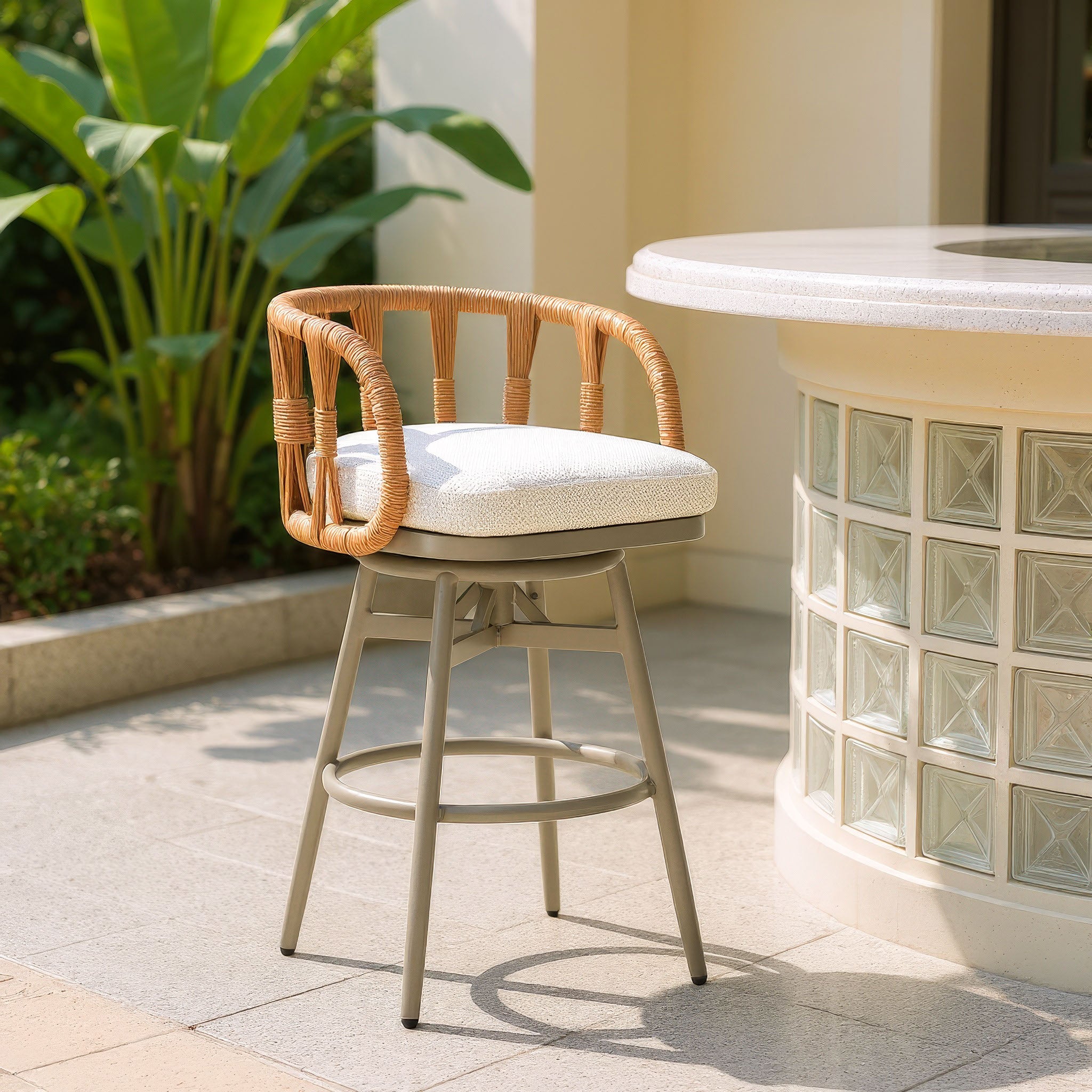 Safal Swivel Barstool Multicolor