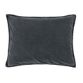 Gray pillow on a white background