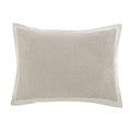 Textured rectangular pillow on a white background